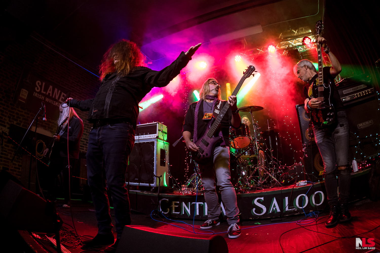 The Central Saloon stage
