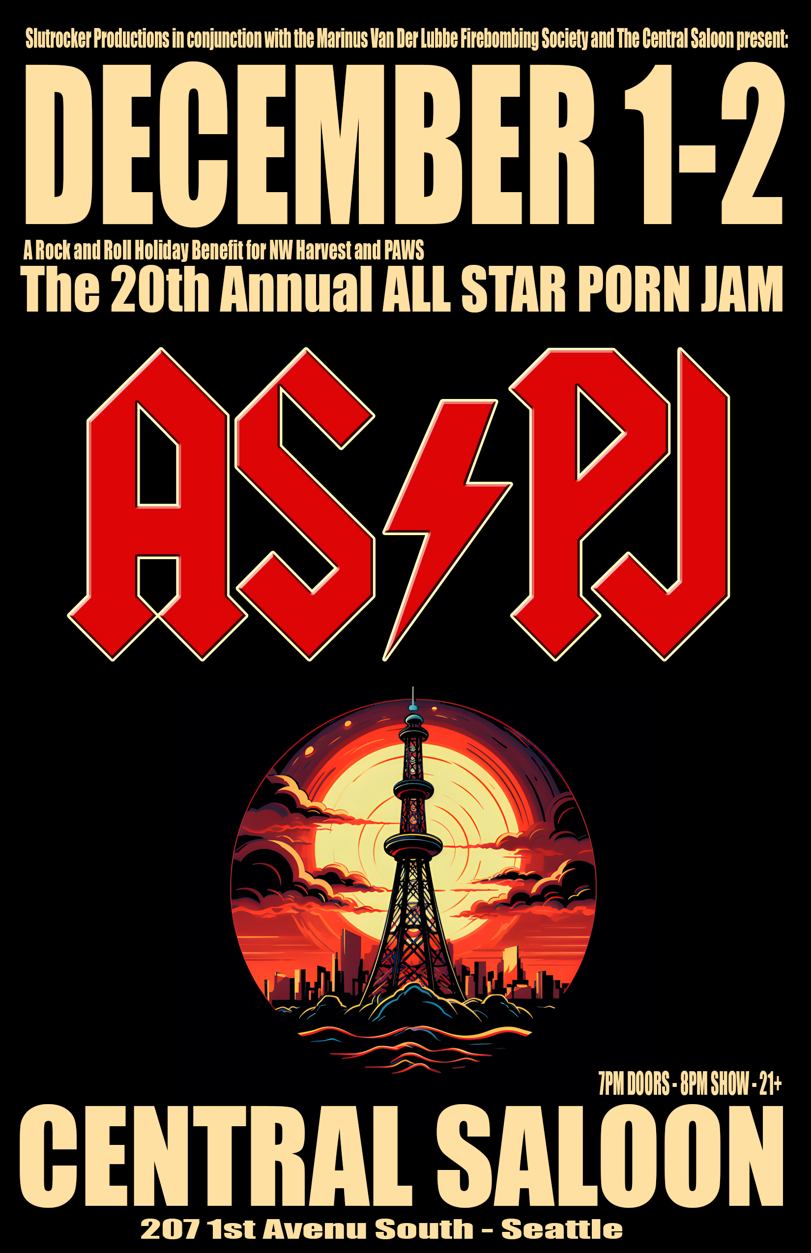 2023 AC/DC poster